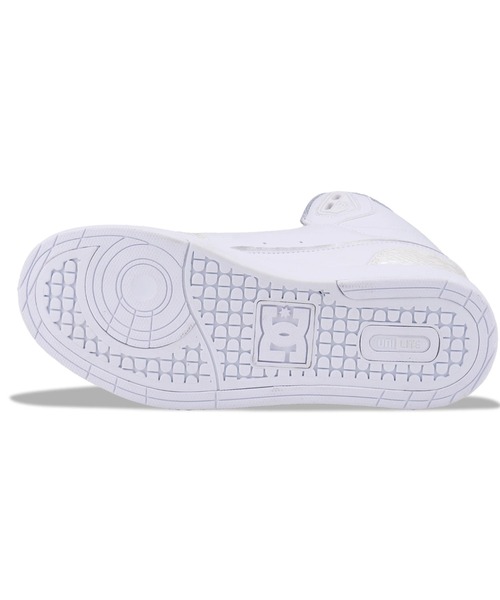DC SHOES(ディーシーシューズ)の「UNIVERSITY MID SE SN/DCレディースハイカットスニーカー(スニーカー・レディース・ウィート/ホワイト×ライトグレー・25cm/24.5cm/24cm/23.5cm/23cm)」の7枚目の写真