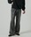 JOHN LAWRENCE SULLIVANiW[XToj́uyJOHN LAWRENCE SULLIVANzWASHED DENIM WIDE PANTSifjpcjvbubN