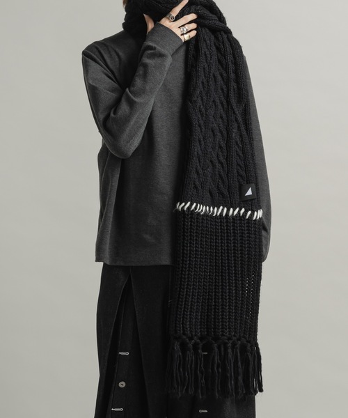 patchwork volume muffler / パッチワークボリュームマフラー