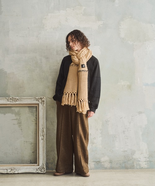 patchwork volume muffler / パッチワークボリュームマフラー