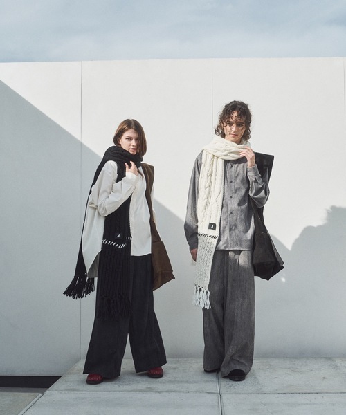 patchwork volume muffler / パッチワークボリュームマフラー