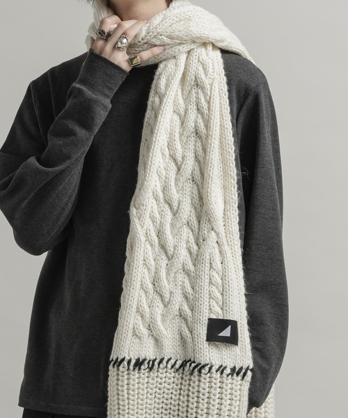 patchwork volume muffler / パッチワークボリュームマフラー