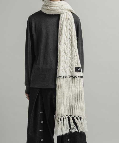 patchwork volume muffler / パッチワークボリュームマフラー