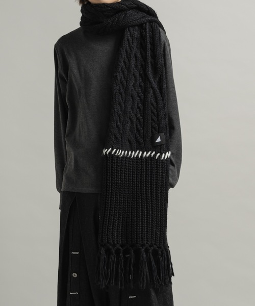 patchwork volume muffler / パッチワークボリュームマフラー