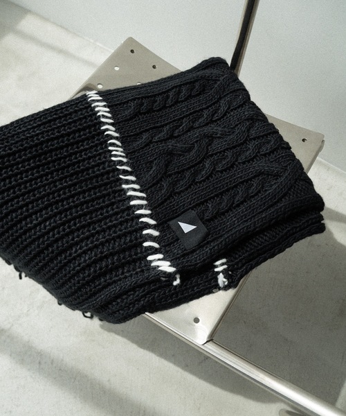 patchwork volume muffler / パッチワークボリュームマフラー