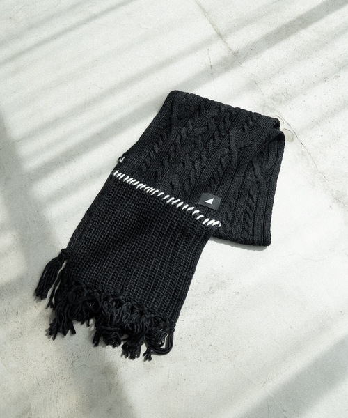 patchwork volume muffler / パッチワークボリュームマフラー