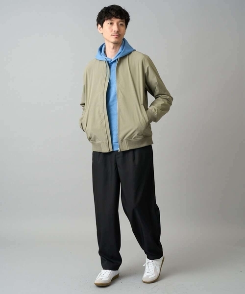 a.v.v（アーヴェヴェ）の「【イージーケア/毛玉になりにくい】幾何ジャカードプルオーバーパーカー【ストレッチ/洗濯機で洗える】（パーカー・メンズ・ブルー/ブラック/レッド/ライトグレー/ピンク/ダークインディゴブルー・46/48/50）」の10枚目の写真