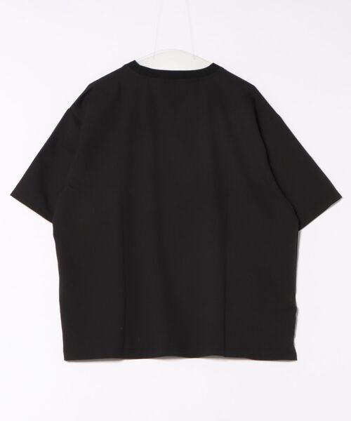 m.f.editorial（エムエフエディトリアル）の「【ストレッチ 吸水速乾 防シワ】m.f.エディトリアル メンズ circle motion air2 クルー 半袖 Tシャツ(セットアップ可能)（Tシャツ/カットソー・メンズ・グレー系その他2/ブラック・MEDIUM/LARGE）」の3枚目の写真