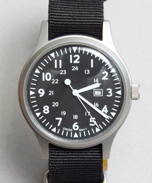 COMMON WARE(コモンウェアー)の「Naval military watch Mil.-01C US Army Type(アナログ腕時計・メンズ・ブラック/ブラック系その他/カーキ・FREE)」の12枚目の写真