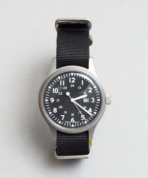 COMMON WARE(コモンウェアー)の「Naval military watch Mil.-01C US Army Type(アナログ腕時計・メンズ・ブラック/ブラック系その他/カーキ・FREE)」の10枚目の写真