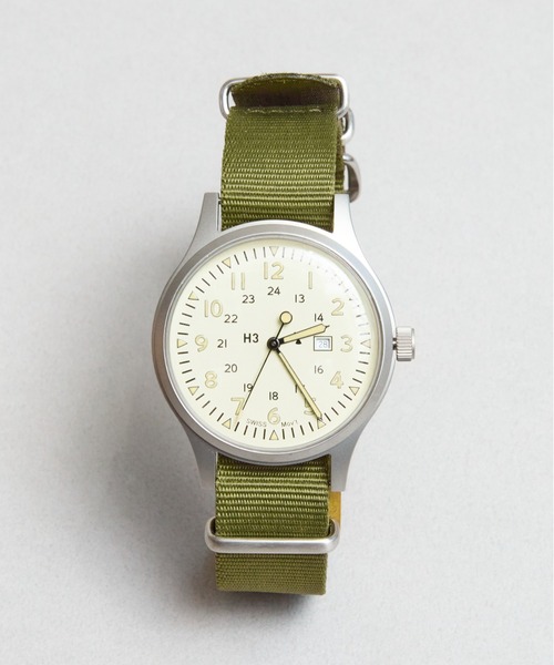 COMMON WARE(コモンウェアー)の「Naval military watch Mil.-01C US Army Type(アナログ腕時計・メンズ・ブラック/ブラック系その他/カーキ・FREE)」の18枚目の写真