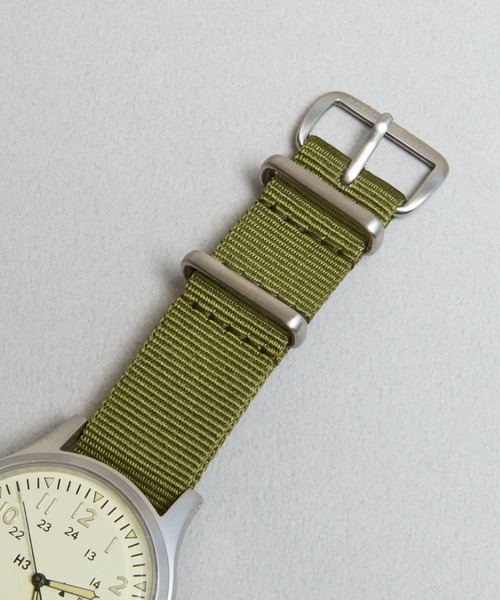COMMON WARE(コモンウェアー)の「Naval military watch Mil.-01C US Army Type(アナログ腕時計・メンズ・ブラック/ブラック系その他/カーキ・FREE)」の16枚目の写真