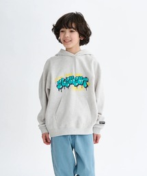 ELEMENT（エレメント）の「ELEMENT キッズ TAG HOOD YOUTH パーカー 【2025年秋冬モデル】/エレメントキッズフロントロゴプリントプルオーバーパーカー・フーディー（パーカー）」