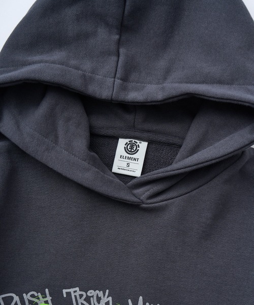 ELEMENT(エレメント)の「ELEMENT キッズ TAG HOOD YOUTH パーカー 【2025年秋冬モデル】/エレメントキッズフロントロゴプリントプルオーバーパーカー・フーディー(パーカー・キッズ・グレー/ホワイト系その他・SMALL/MEDIUM/LARGE/X-LARGE)」の12枚目の写真