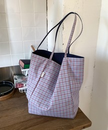 IRADOWL | レトロチェック柄トートバッグ(トートバッグ)
