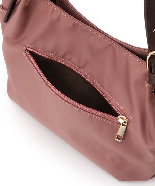 Reflect（リフレクト）の「【しっかり収納／小旅行に◎／インナーバッグ入り／ショルダー付き】3WAYデザインバッグ（ショルダーバッグ・レディース・ベージュ/ピンク系/ブラック・00）」の22枚目の写真