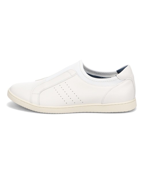 whoop-de-doo（フープディドゥ）の「ストレッチスリッポン whoop-de-doo/フープディドゥ（スリッポン・メンズ・ホワイト/ブラック×ブラック・40/41/42/43/44）」の15枚目の写真