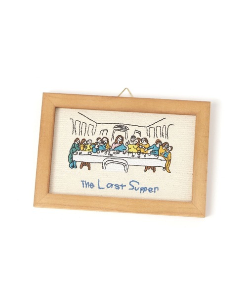 世界の名作]刺繍フレーム(ラストサパー) /587170（インテリア雑貨