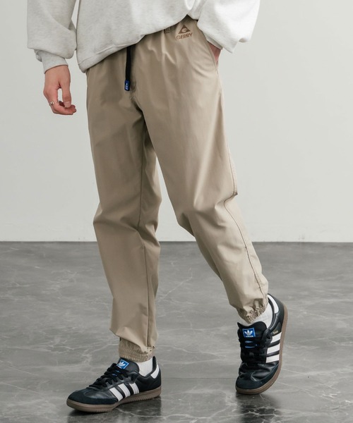 GERRY ジェリー 撥水 ストレッチ ワンポイントロゴ刺繍クライミング