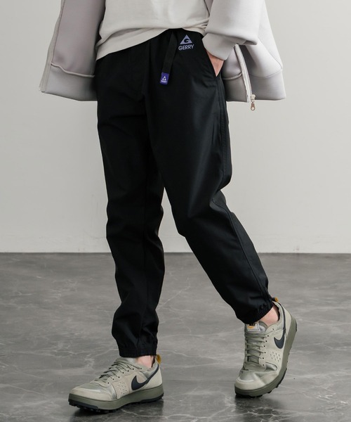 GERRY ジェリー 撥水 ストレッチ ワンポイントロゴ刺繍クライミング