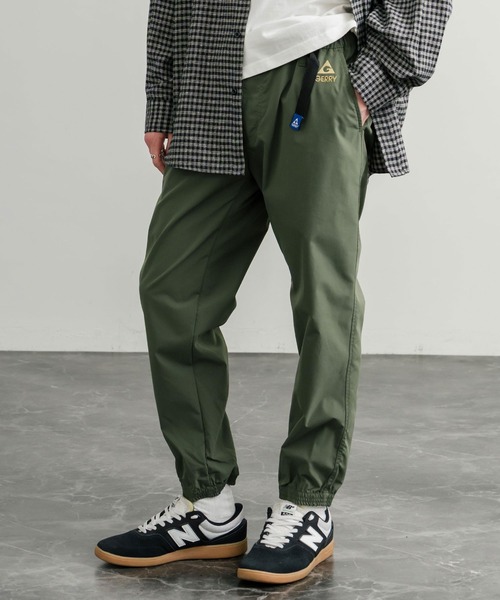 GERRY ジェリー 撥水 ストレッチ ワンポイントロゴ刺繍クライミング