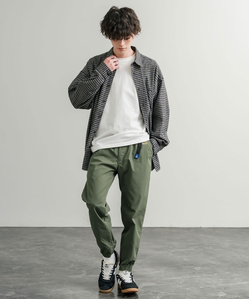 GERRY ジェリー 撥水 ストレッチ ワンポイントロゴ刺繍クライミング