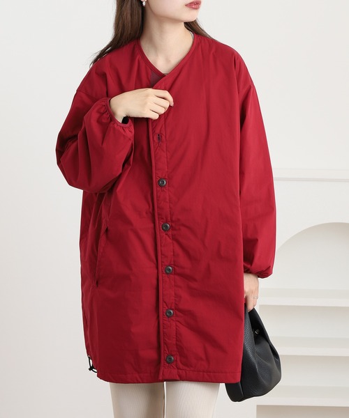 セール】シンサレートキルト コート（ノーカラーコート）｜FUNALIVE