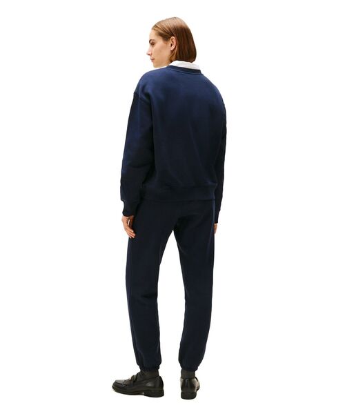 TOMMY HILFIGER（トミーヒルフィガー）の「【オンライン限定】ボクシークエストクルースウェット（スウェット・レディース・グレー/ネイビー/レッド・MEDIUM/X-SMALL/SMALL）」の6枚目の写真