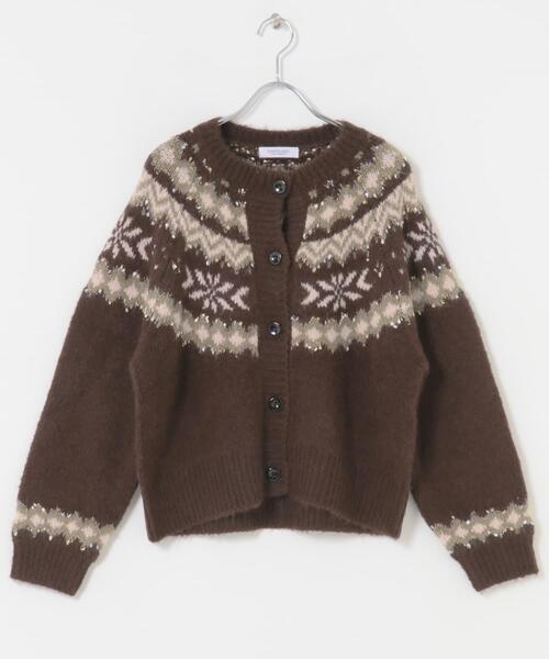 セール】求心柄ニットカーディガン（ニット/セーター）｜URBAN
