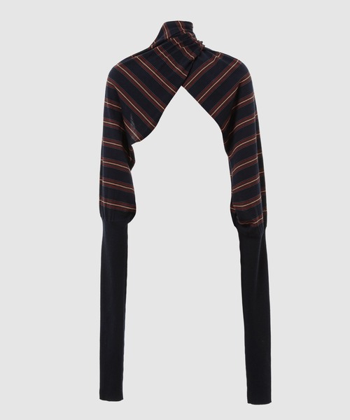 DRIES VAN NOTEN（ドリスヴァンノッテン）の「TIBA 2700 W.K.TOP（Tシャツ/カットソー・レディース・ネイビー・ONE SIZE）」の2枚目の写真