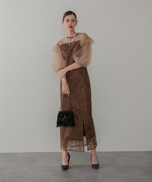 Leja｜レジャのドレス（ブラウン/茶色系）通販 - ZOZOTOWN