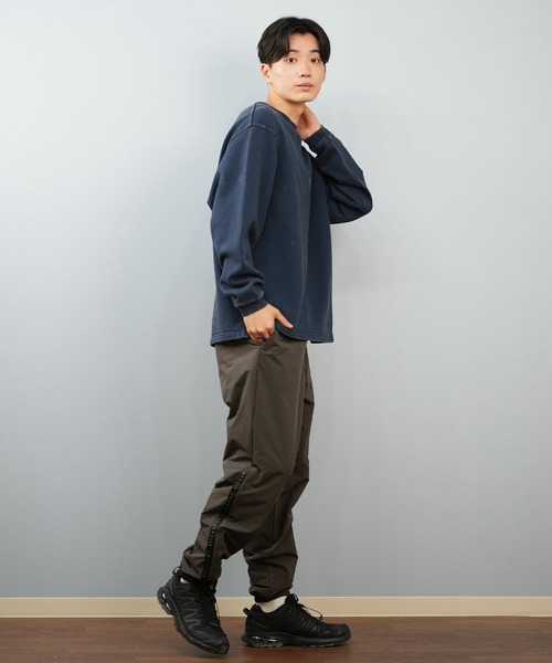 CHUMS(チャムス)の「CHUMS/チャムス クルースウェット ワンポイント CH00-1531(スウェット・メンズ・ネイビー/グリーン/ライトカーキ・L/XL/2XL/M)」の8枚目の写真
