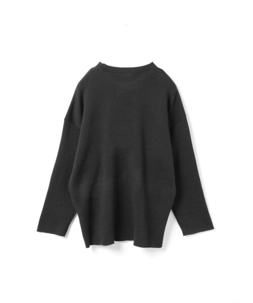 mizuiroind(ミズイロインド)の「mizuiro ind パイルロングスリーブプルオーバー(Tシャツ/カットソー・レディース・アイボリー/ブラック/チャコールグレー・FREE)」の17枚目の写真