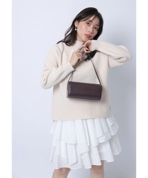 Apuweiser-riche ダブルタックフレアーワンピース Apuweiser-riche（アプワイザーリッシェ）の「ダブルタック