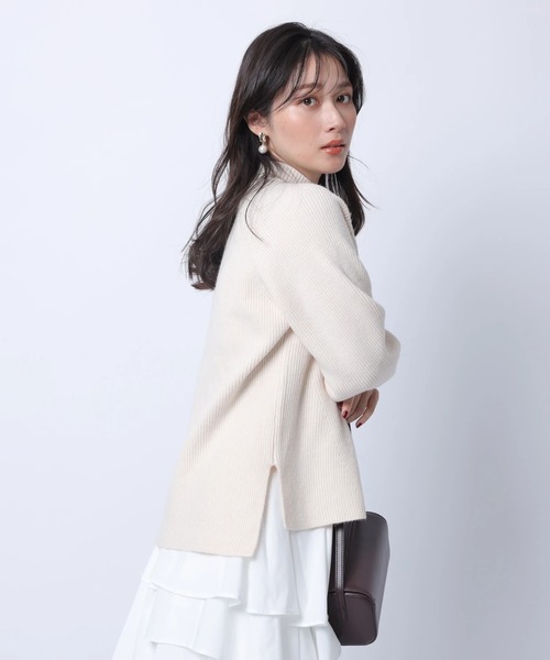 Apuweiser-riche(アプワイザーリッシェ)の「イレヘムレイヤードミニワンピSET(ワンピース・レディース・オフホワイト/ブルー系その他3・1/2)」の14枚目の写真