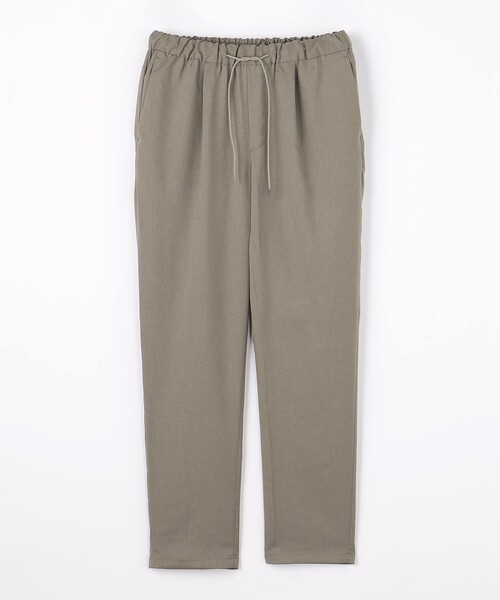 A DAY IN THE LIFE UNITED ARROWS(アデイインザライフユナイテッドアローズ)の「ウールライク ツイル 1プリーツイージーパンツ <A DAY IN THE LIFE>(スラックス・メンズ・グレー系/ブラック/ベージュ・S/M)」の1枚目の写真