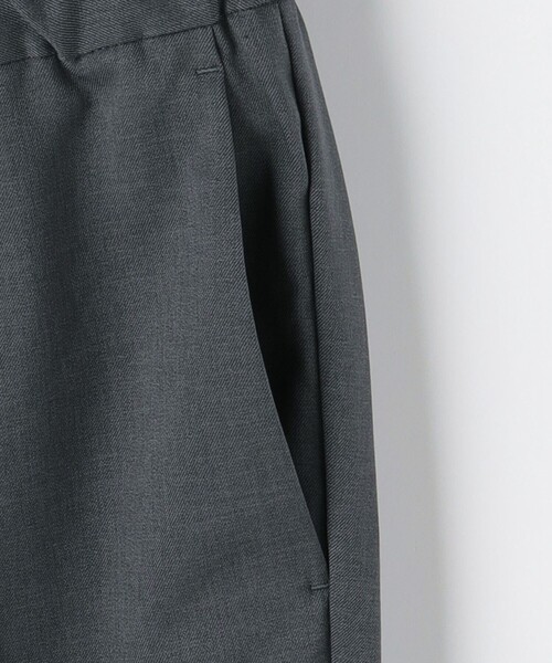 A DAY IN THE LIFE UNITED ARROWS(アデイインザライフユナイテッドアローズ)の「ウールライク ツイル 1プリーツイージーパンツ <A DAY IN THE LIFE>(スラックス・メンズ・グレー系/ブラック/ベージュ・S/M)」の6枚目の写真