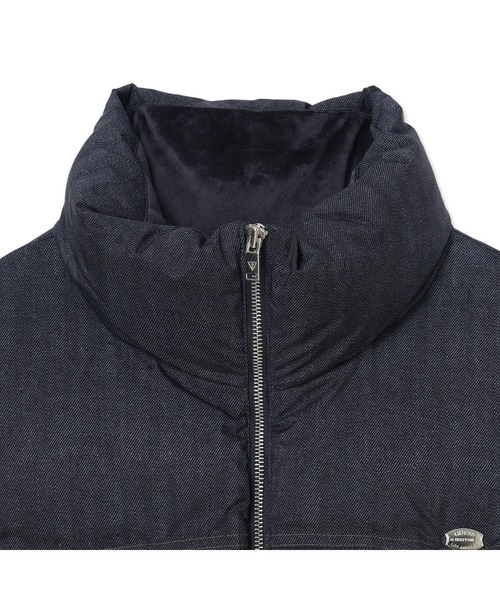 Guess（ゲス）の「LADIES' Down Jacket ダウンジャケット（ダウンジャケット/コート・レディース・ダークブルー/グレー・MEDIUM/X-SMALL/SMALL）」の4枚目の写真