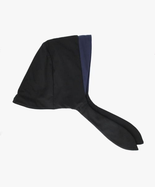 OVERRIDE(オーバーライド)の「OVERRIDE BABUSHKA SAUNA HAT / オーバーライド(ハット・メンズ・グレー/ブラック・ONE SIZE)」の4枚目の写真