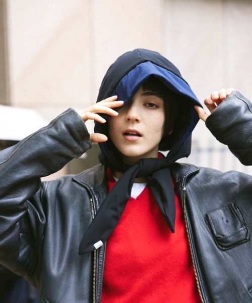 OVERRIDE(オーバーライド)の「OVERRIDE BABUSHKA SAUNA HAT / オーバーライド(ハット・メンズ・グレー/ブラック・ONE SIZE)」の8枚目の写真