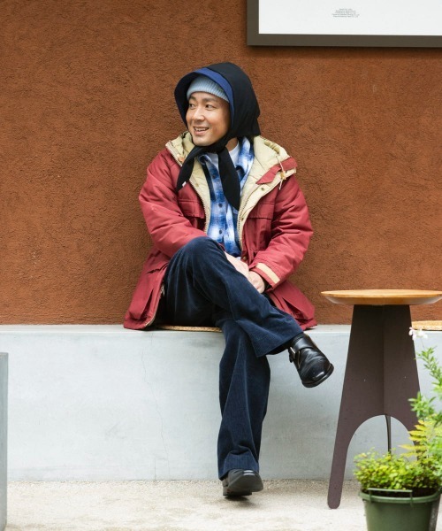 OVERRIDE(オーバーライド)の「OVERRIDE BABUSHKA SAUNA HAT / オーバーライド(ハット・メンズ・グレー/ブラック・ONE SIZE)」の13枚目の写真
