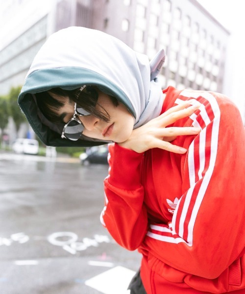 OVERRIDE(オーバーライド)の「OVERRIDE BABUSHKA SAUNA HAT / オーバーライド(ハット・メンズ・グレー/ブラック・ONE SIZE)」の19枚目の写真