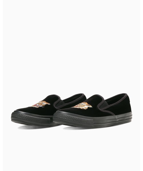 CONVERSE ALL STAR(コンバースオールスター)の「ALL STAR KUNGFU SLIP-ON / オールスター カンフー スリップオン(スリッポン・メンズ・ブラック・5/4.5/4/11.5/10.5/9.5/9/8.5/8/7.5/7/6.5/5.5)」の1枚目の写真