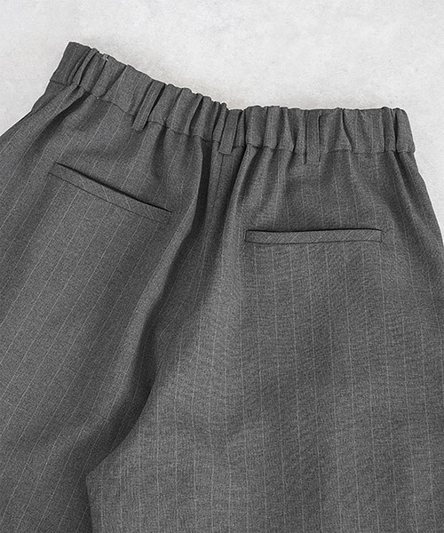 SOLAMONAT LARME(ソラモナラーム)の「ストライプパンツ(その他パンツ・レディース・ブラック/チャコール/グレー・38/40)」の21枚目の写真