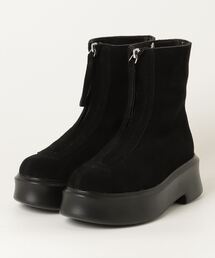 DOUBLE STANDARD CLOTHING | フロントジップ ショートブーツ(ブーツ)