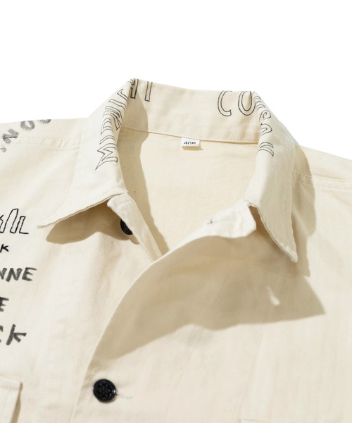 go slow caravan(ゴースローキャラバン)の「Made in standerd/メイドインスタンダード MEMORIAL M-43 HBT JACKET(ブルゾン・メンズ・ナチュラル・MEDIUM/LARGE)」の2枚目の写真