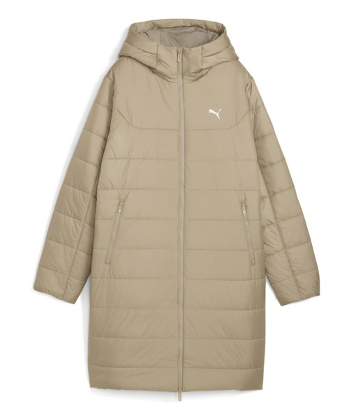 PUMA(プーマ)の「プーマ PUMA ESS フーデッド パデッド パーカー(ダウンジャケット/コート・レディース・ブラック/ブラウン・M/L/XL)」の2枚目の写真