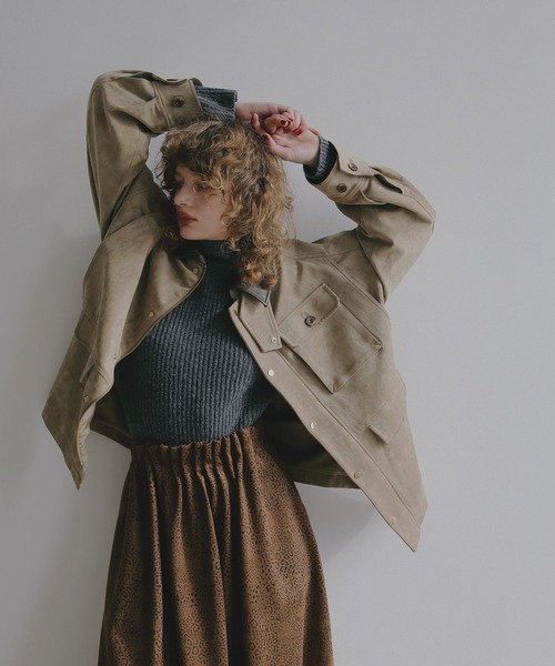 BAYFLOW（ベイフロー）の「【EF(エフ)】レオパードスカート（WOMEN）（スカート・レディース・ブラウン/オフホワイト・FREE）」の9枚目の写真