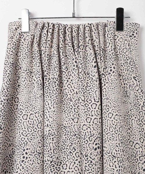 BAYFLOW（ベイフロー）の「【EF(エフ)】レオパードスカート（WOMEN）（スカート・レディース・ブラウン/オフホワイト・FREE）」の16枚目の写真