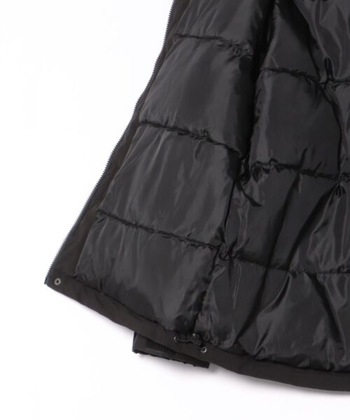 ８(eight)（エイト）の「中綿 切替ジャケット（ダウンジャケット/コート・メンズ・チャコール/ベージュ/ブラック・MEDIUM/X-LARGE/LARGE）」の5枚目の写真